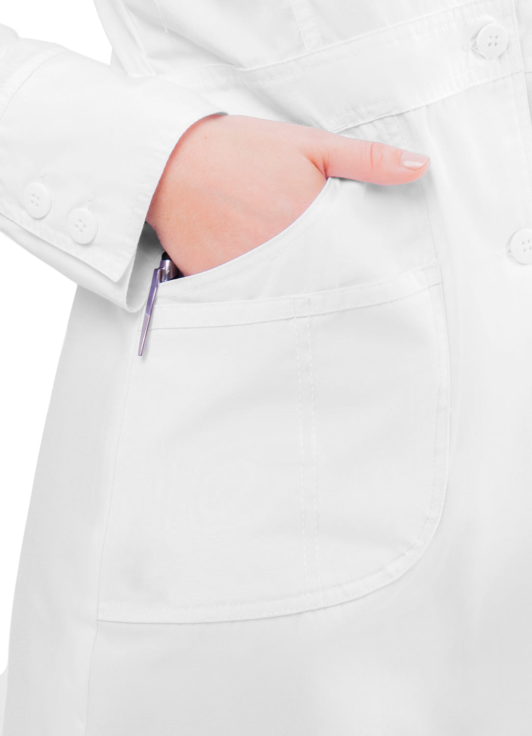 Adar Universal Women's 32" Perfection Lab coat