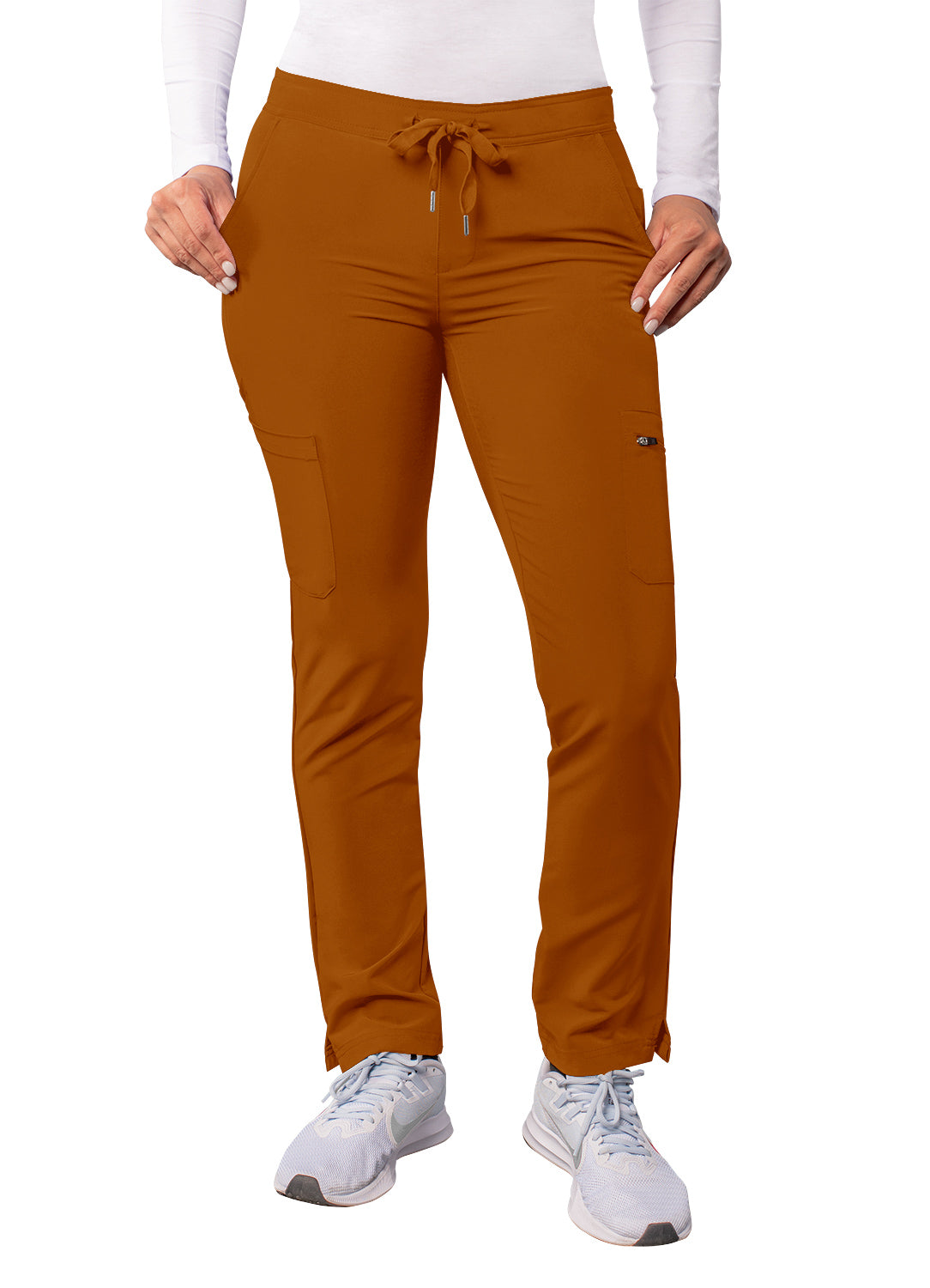 ADAR Addition Women's Skinny Leg Cargo Drawstring Pant Tall