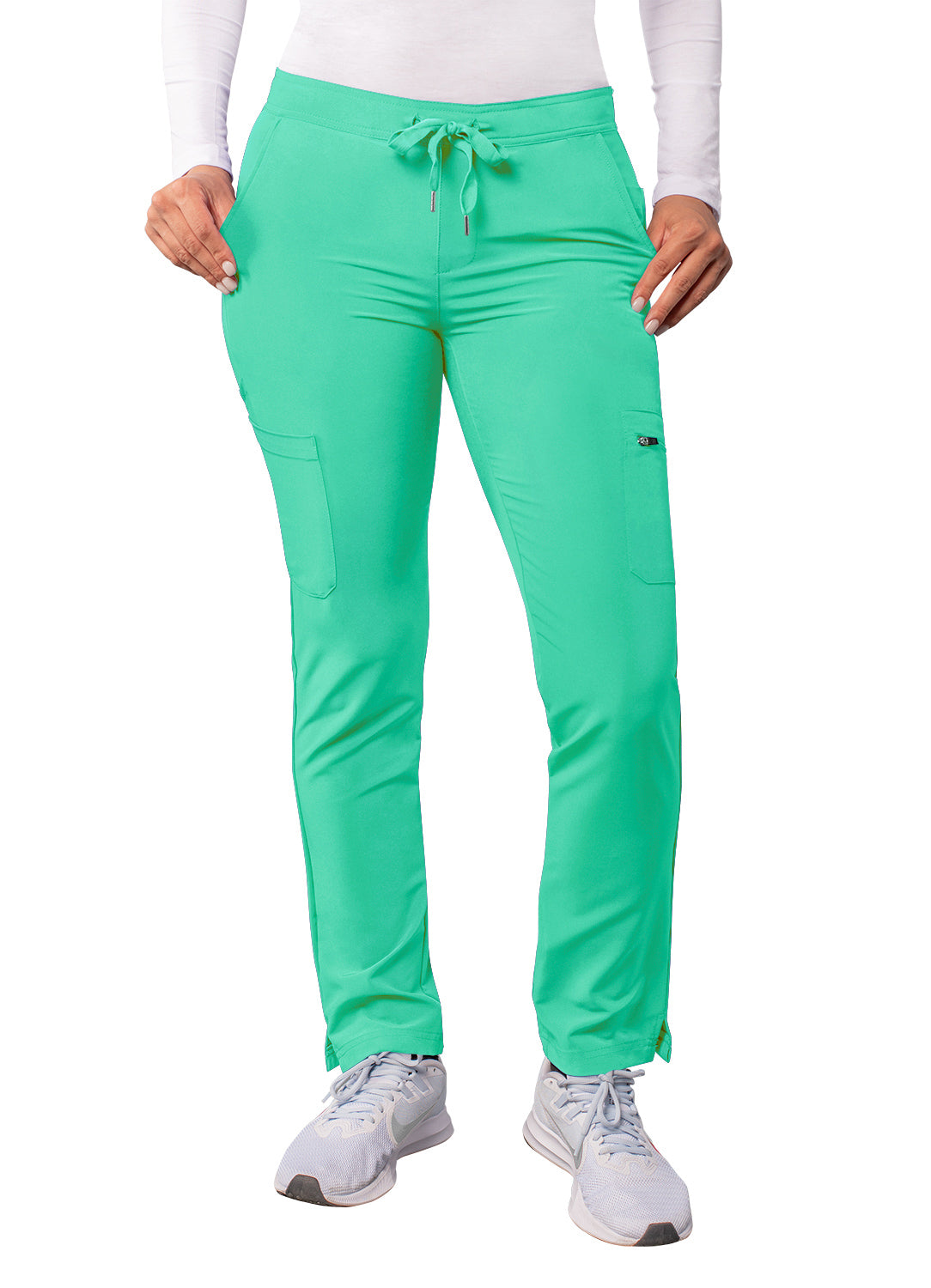 ADAR Addition Women's Skinny Leg Cargo Drawstring Pant Tall