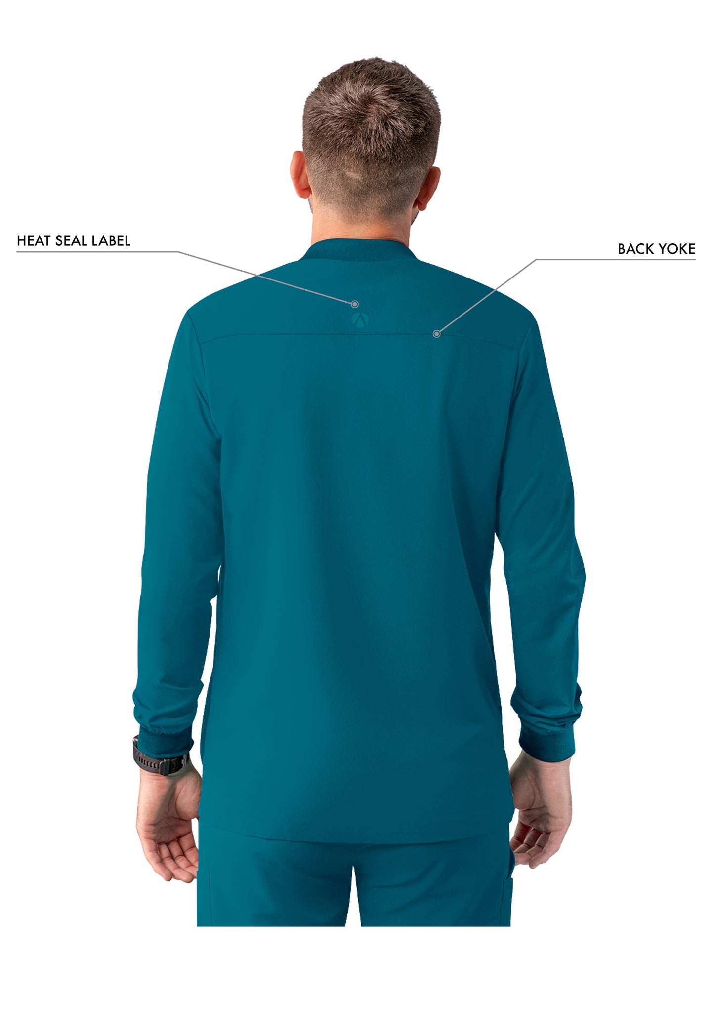 ADAR Addition Men's Bomber Zipped Jacket