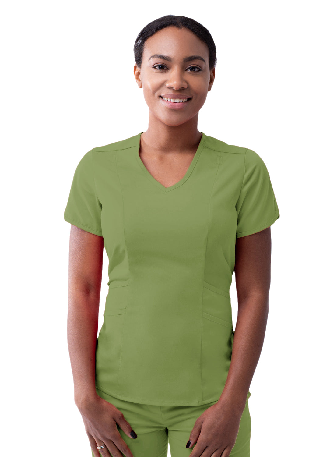 ADAR Pro Women's Modern V-Neck Scrub Top