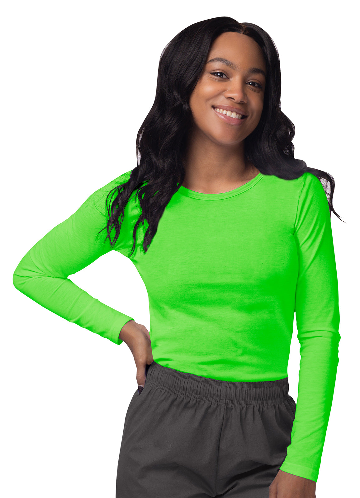 Sivvan Women's Long Sleeve Comfort Underscrub Tee