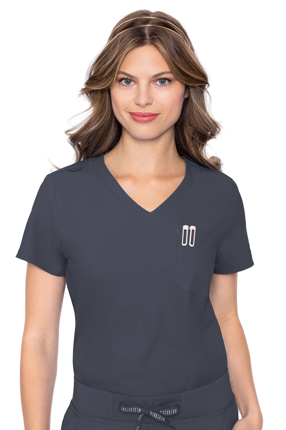 Med Couture One Pocket Top