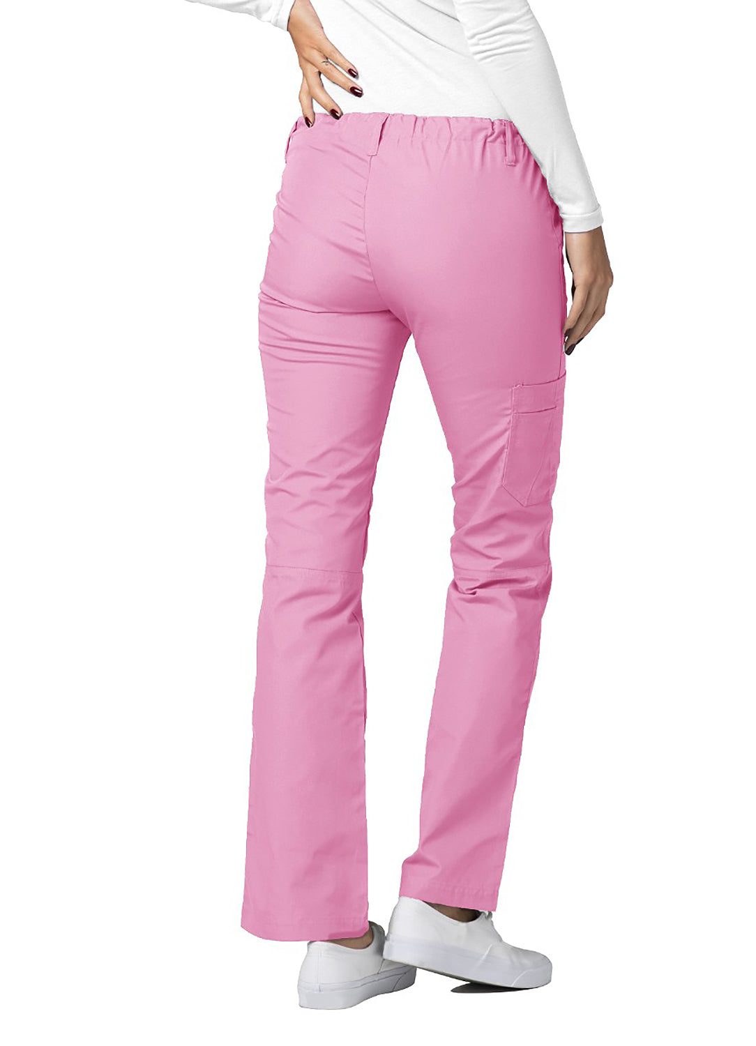 Adar Universal Low-Rise Multipocket Drawstring Straight Leg Pants