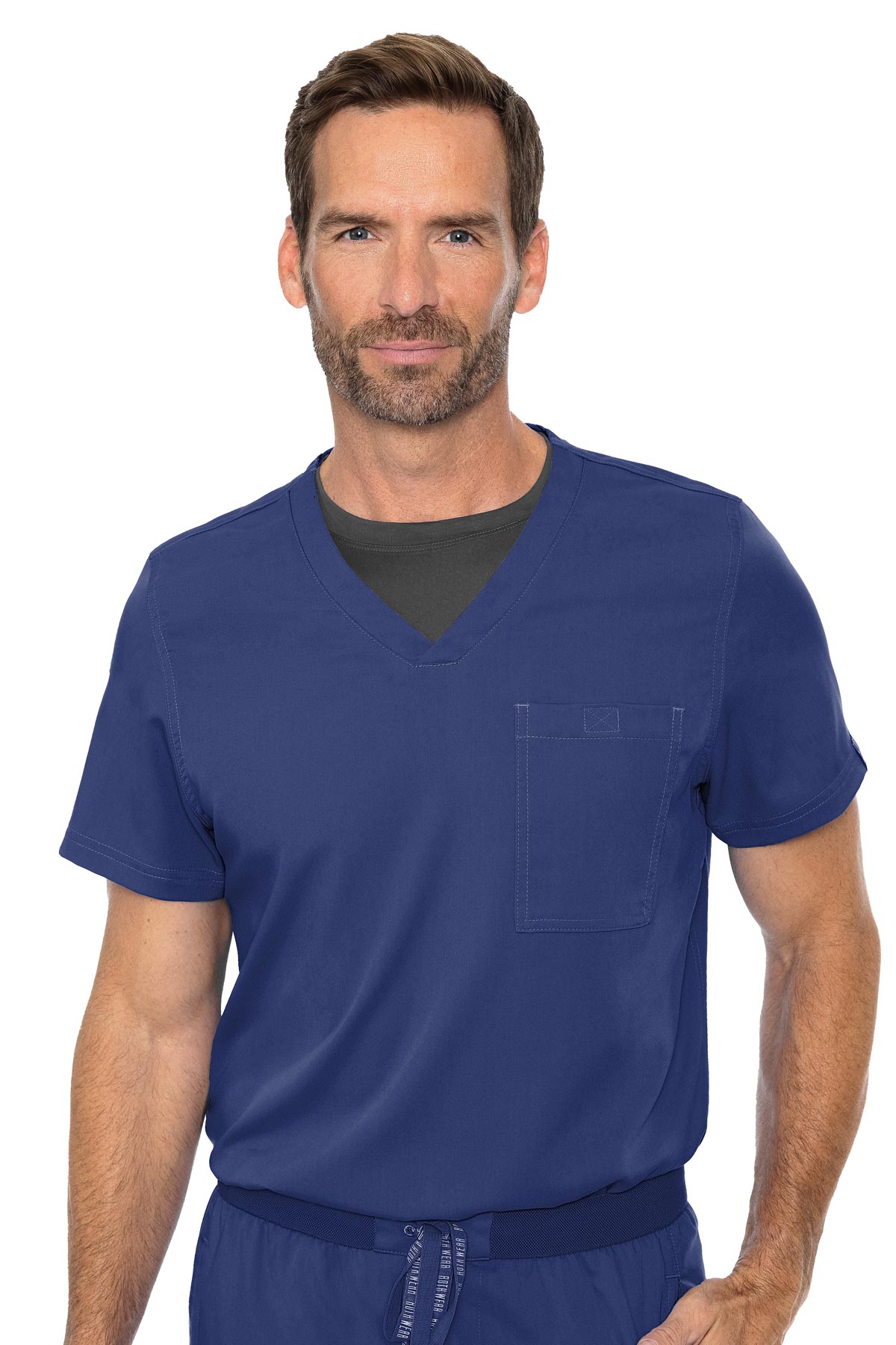 MED COUTURE Cadence One Pocket Top