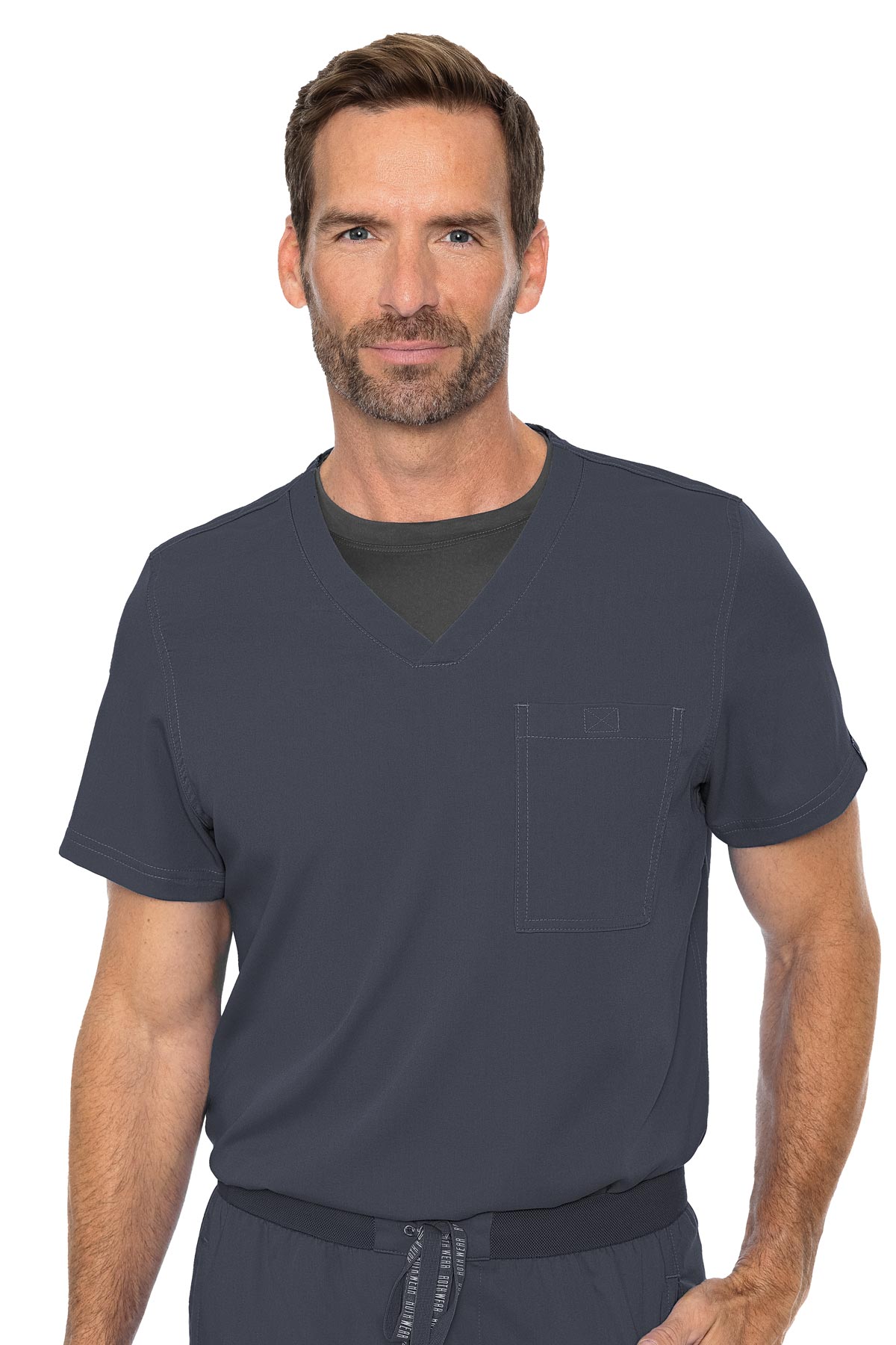 MED COUTURE Cadence One Pocket Top