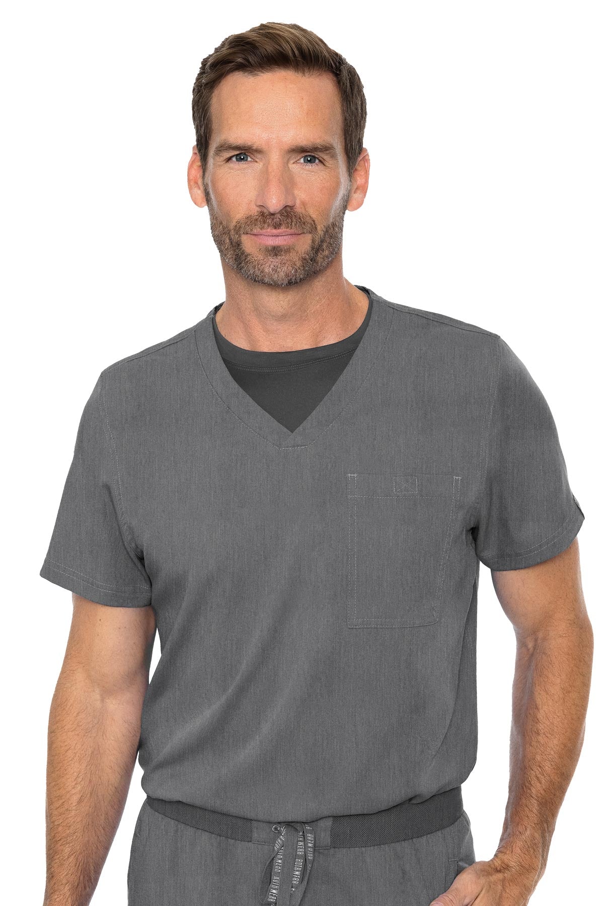 MED COUTURE Cadence One Pocket Top