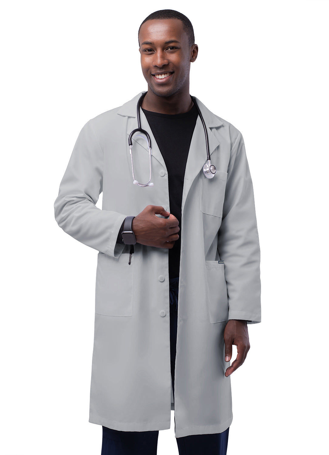 Adar Universal Unisex 39" Lab coat with Inner Pockets