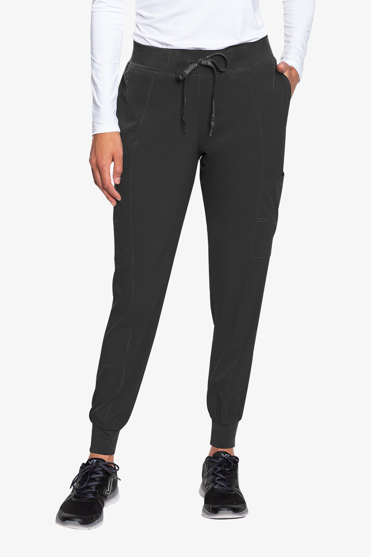MED COUTURE Seamed Jogger #8721 - Butterfly Touch Scrubs