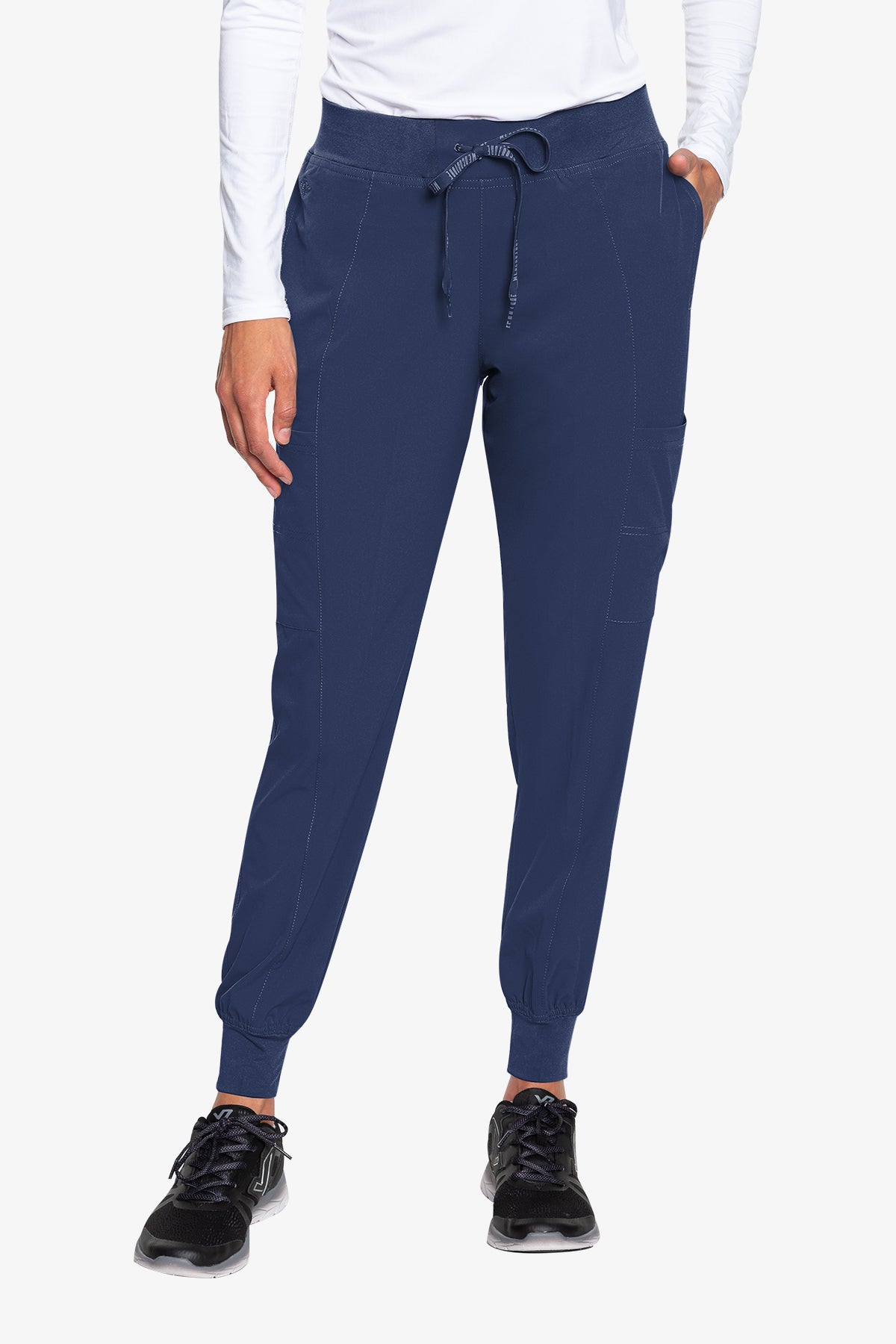 MED COUTURE Seamed Jogger #8721 - Butterfly Touch Scrubs