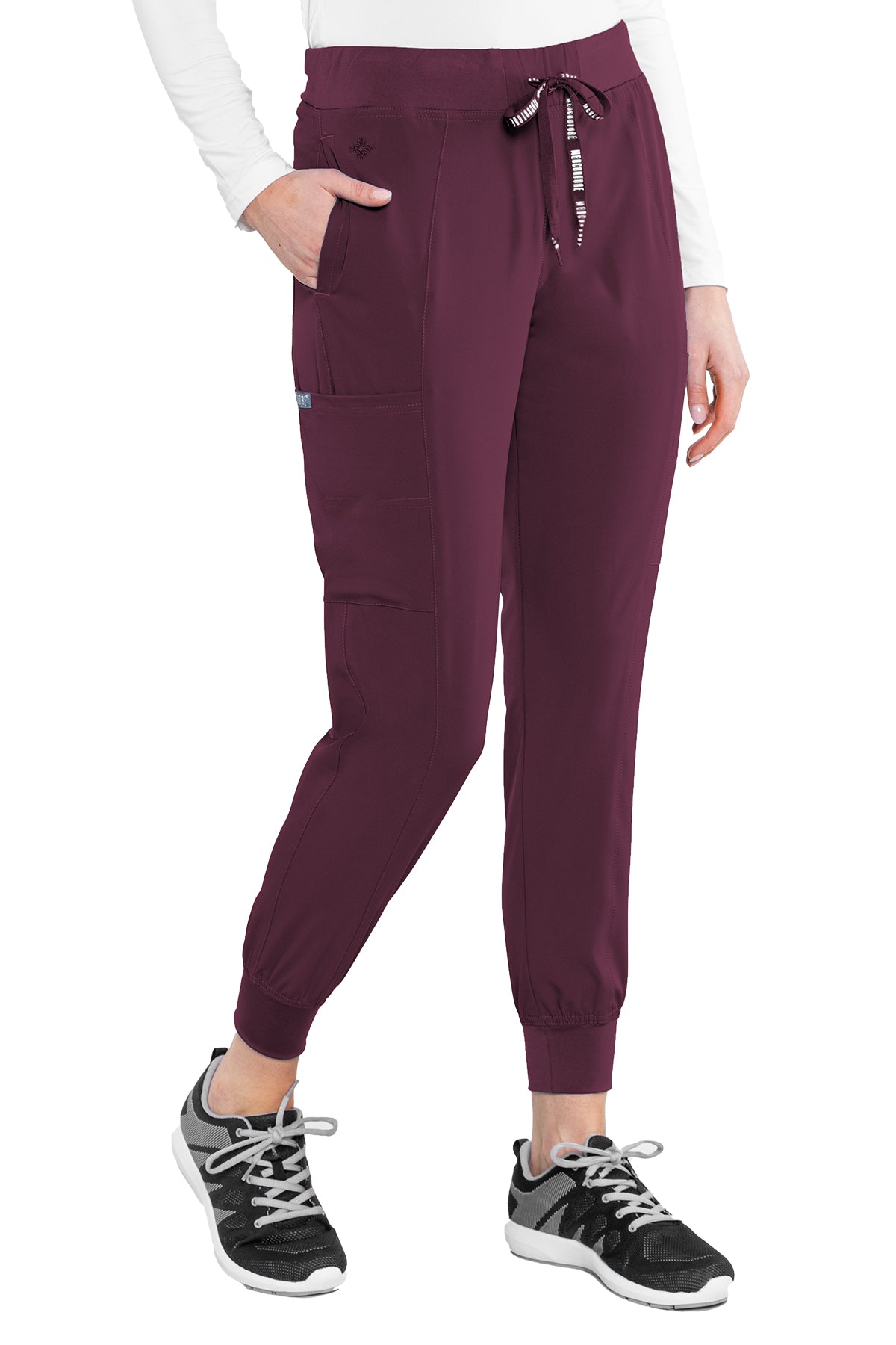MED COUTURE Seamed Jogger #8721 - Butterfly Touch Scrubs