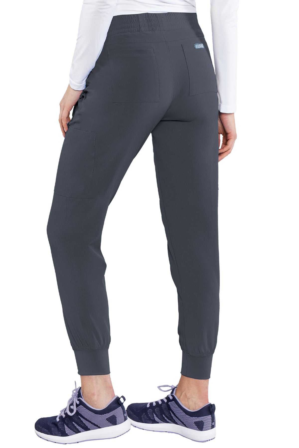 MED COUTURE Smocked Waist Jogger