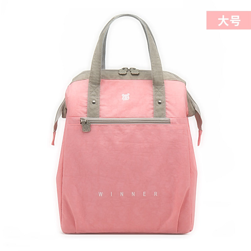 Portable Lunch Bag Thermal Insulated Lunch Box Tote Cooler Bag Bento Pouch Lunch Container School Food Storage Bags
