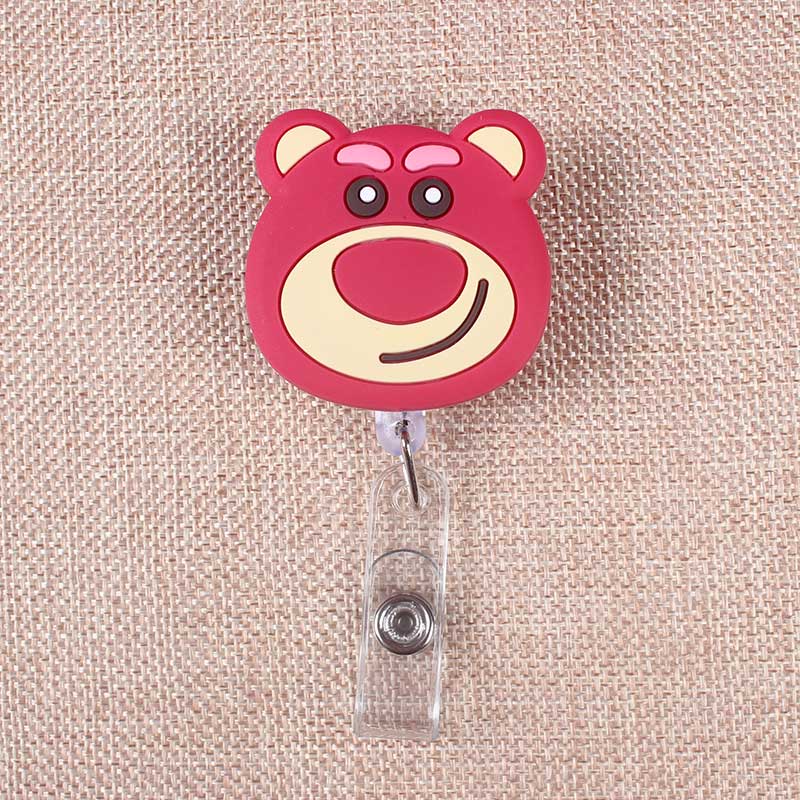 Large Size Disney Series Retractable Badge Reel ID Card Holder