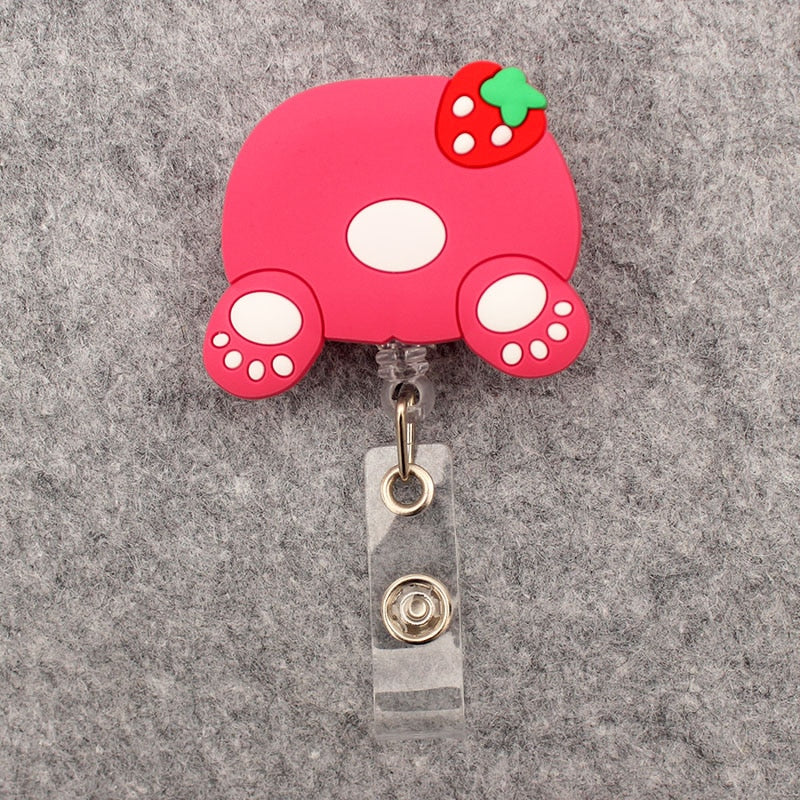 Large Size Disney Series Retractable Badge Reel ID Card Holder