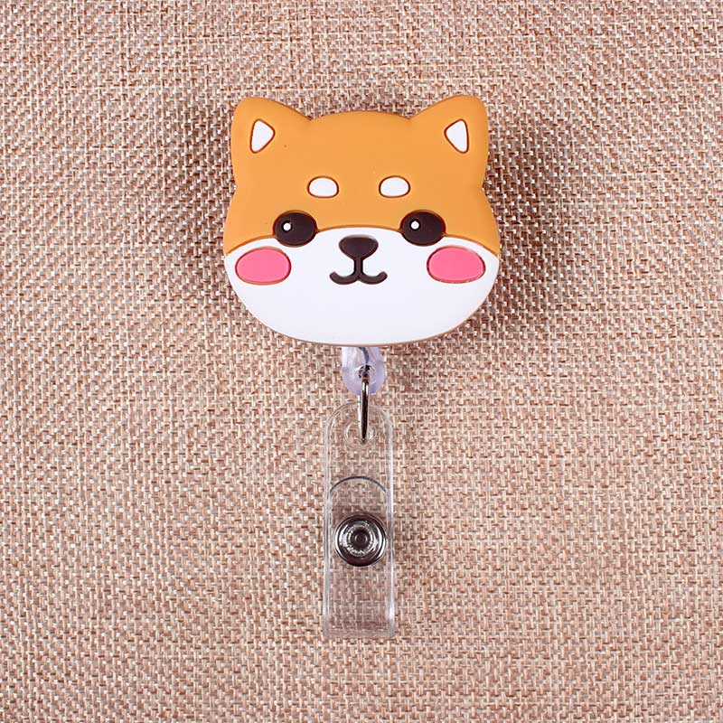 Large Size Disney Series Retractable Badge Reel ID Card Holder