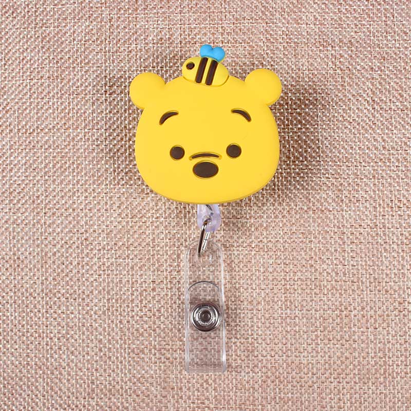 Large Size Disney Series Retractable Badge Reel ID Card Holder