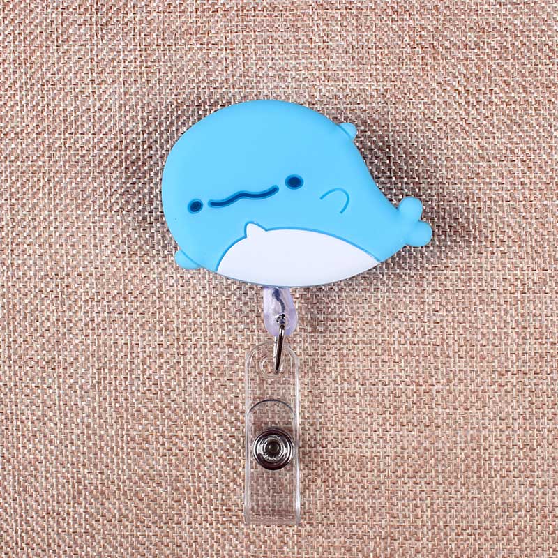 Large Size Disney Series Retractable Badge Reel ID Card Holder