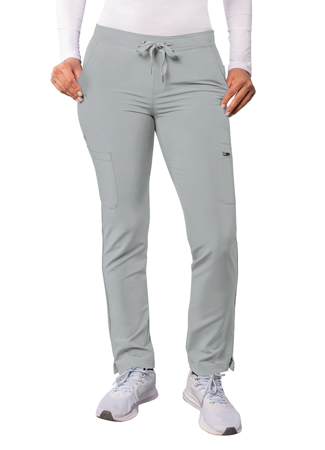 ADAR Addition Women's Skinny Leg Cargo Drawstring Pant Tall