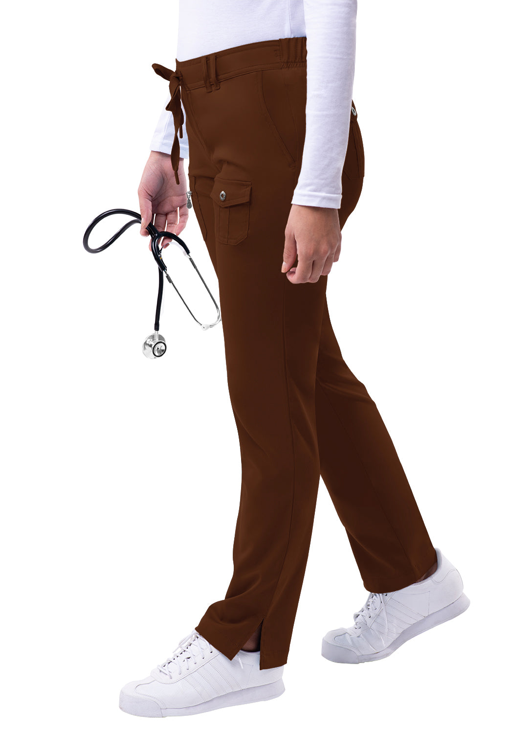 ADAR Pro Women's Slim Fit 6 Pocket Pant Petite
