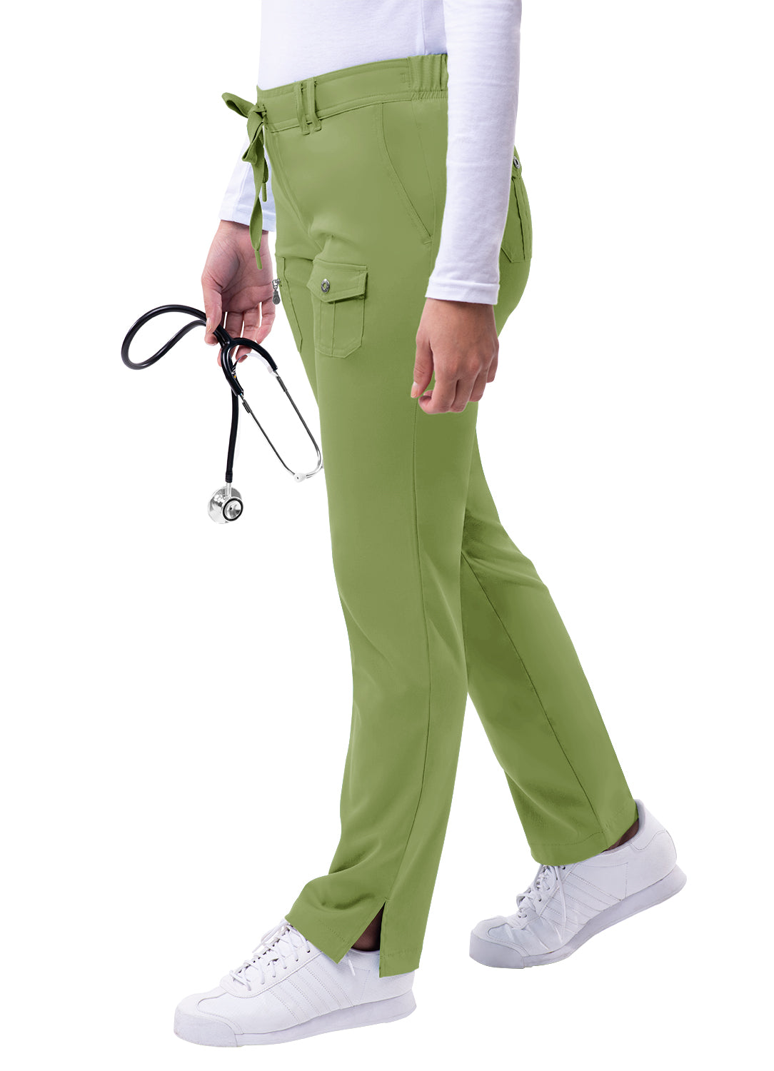 ADAR Pro Women's Slim Fit 6 Pocket Pant Petite