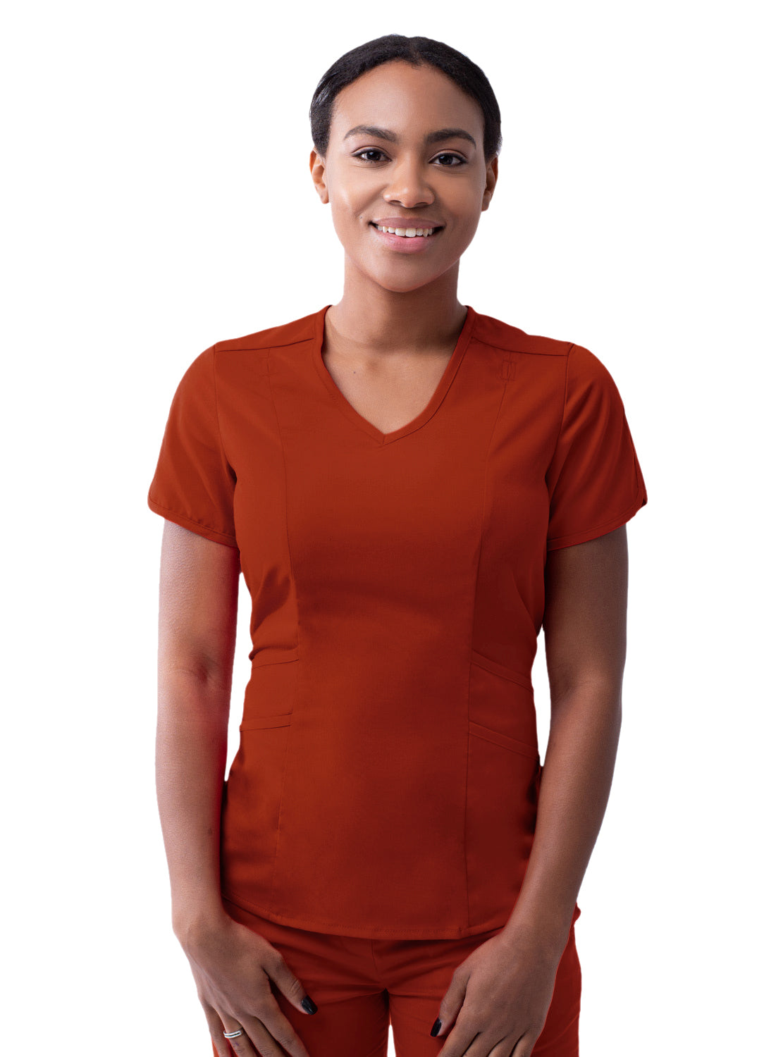 ADAR Pro Women's Modern V-Neck Scrub Top