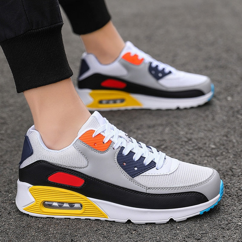 Fashionable Non-Slip Couples Shoes Air Cushion Jogging - Butterfly Touch Scrubs