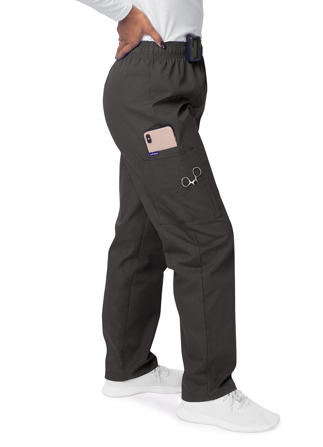 Sivvan Comfort Elastic Drawstring Cargo Pants