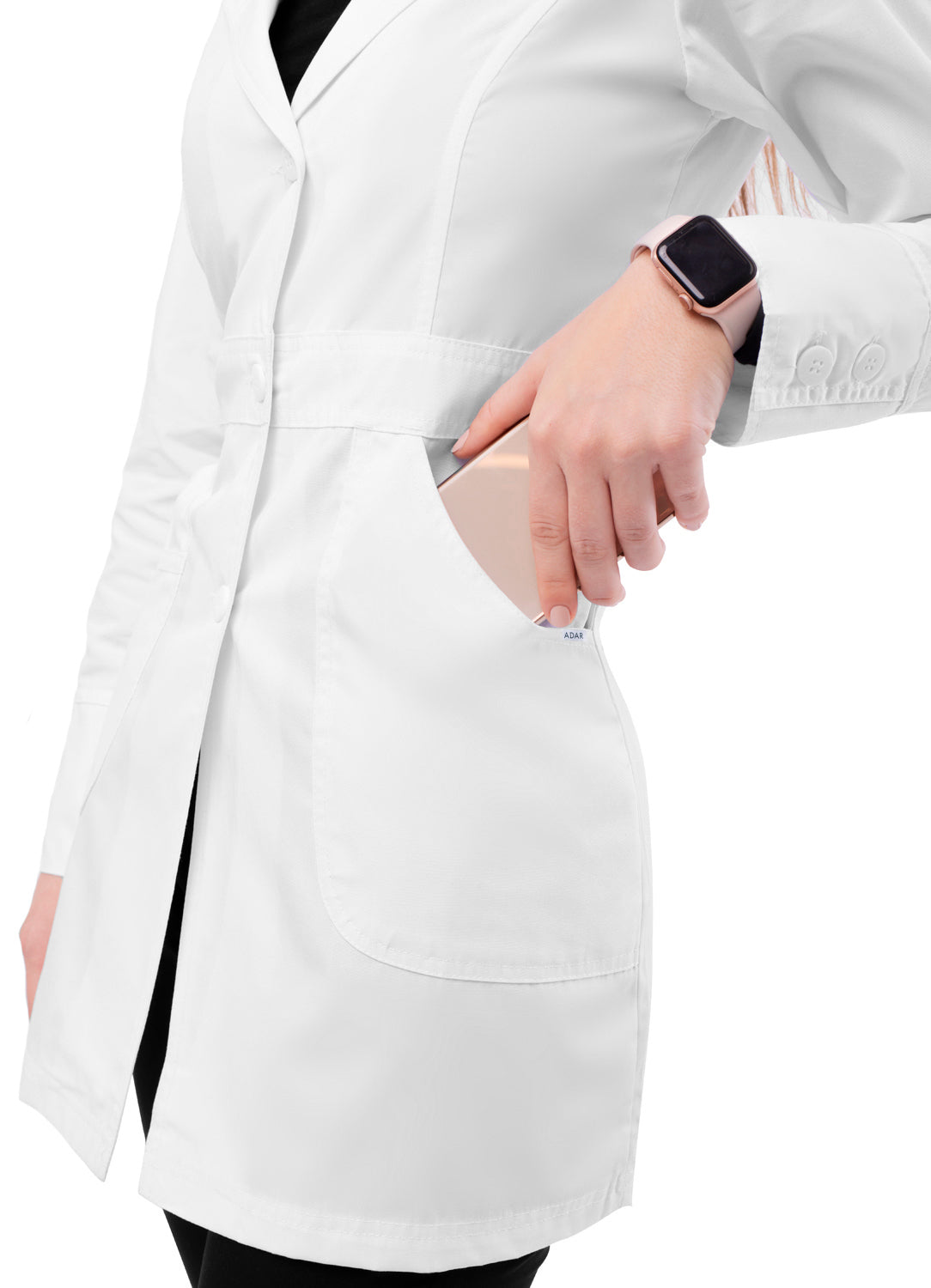 Adar Universal Women's 32" Perfection Lab coat