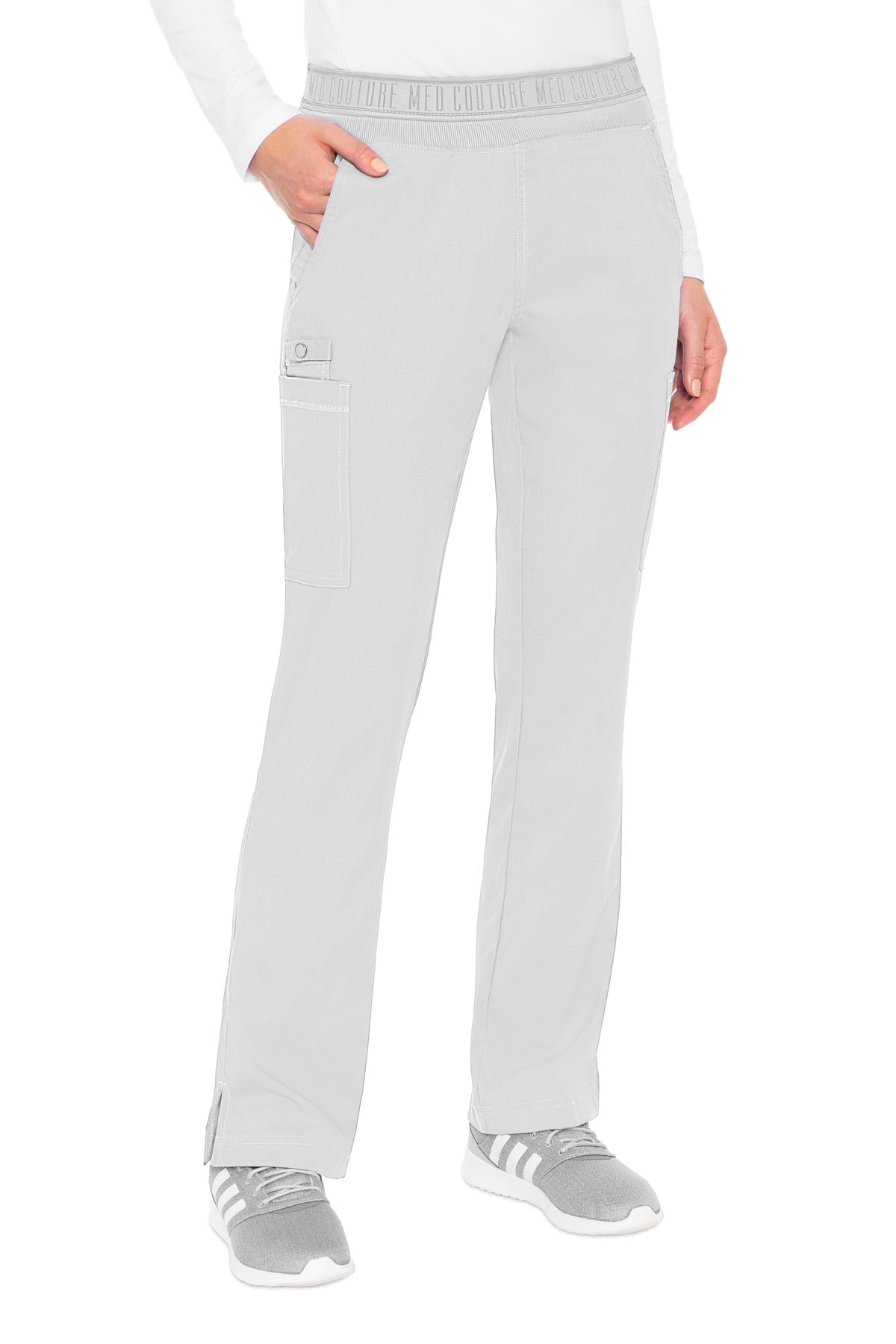 MED COUTURE Yoga 2 Cargo Pocket Pant PETITE