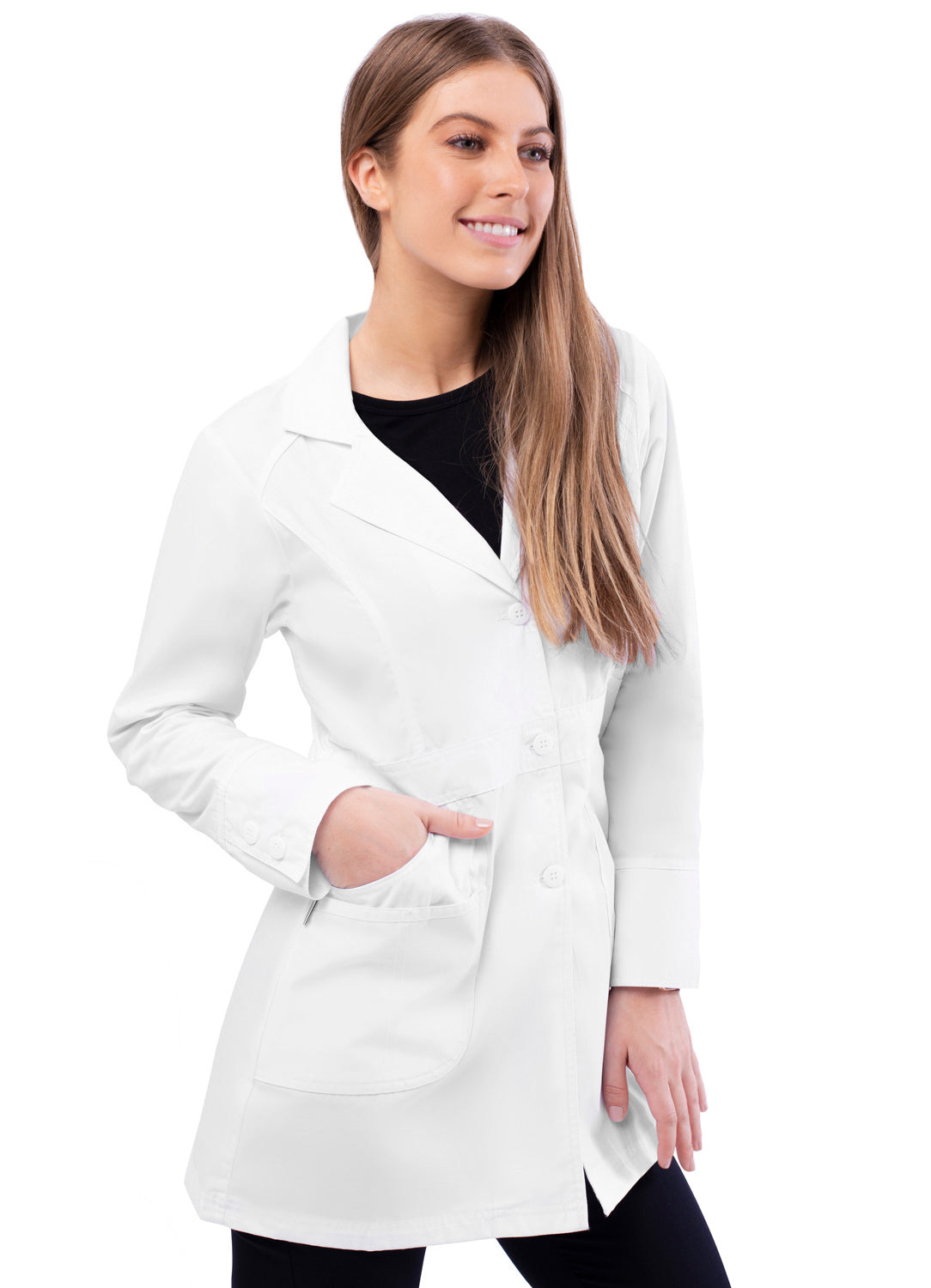 Adar Universal Women's 32" Perfection Lab coat