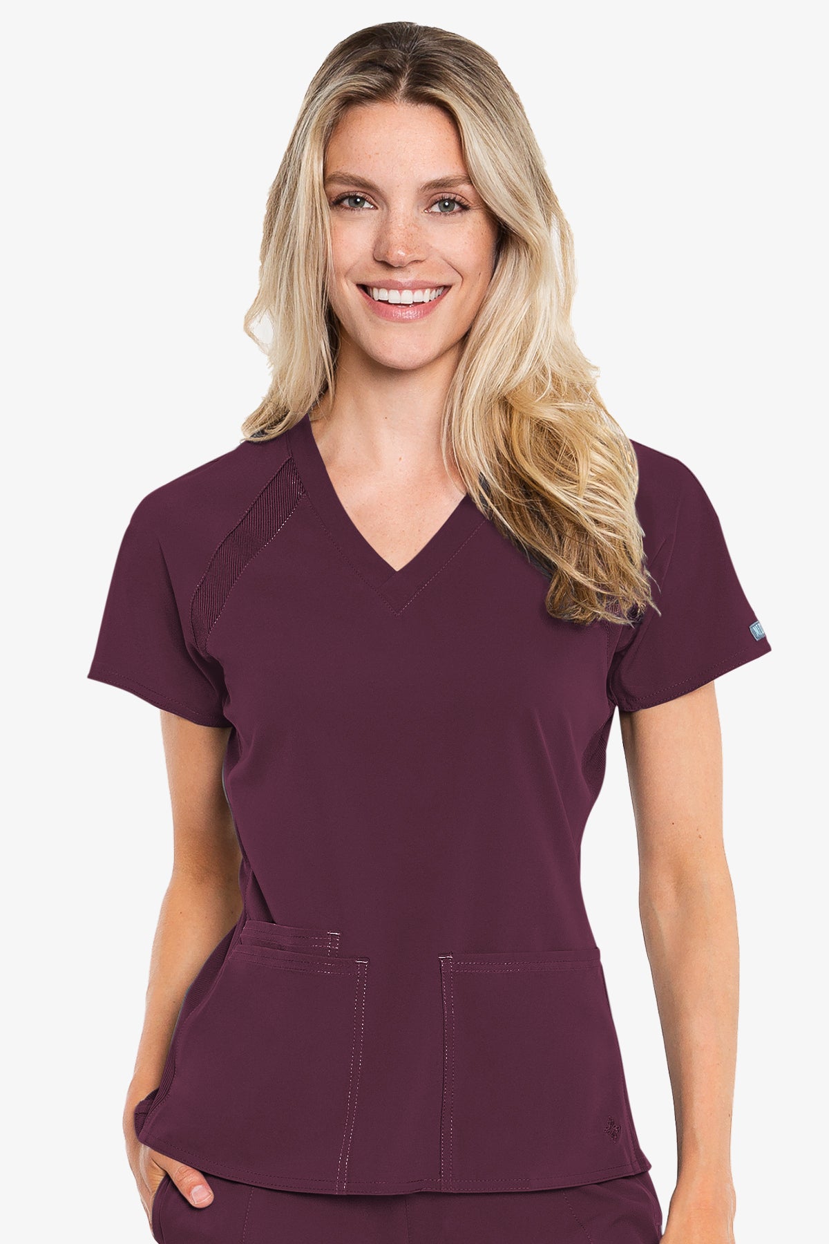 MED COUTURE Raglan Top #8470 - Butterfly Touch Scrubs
