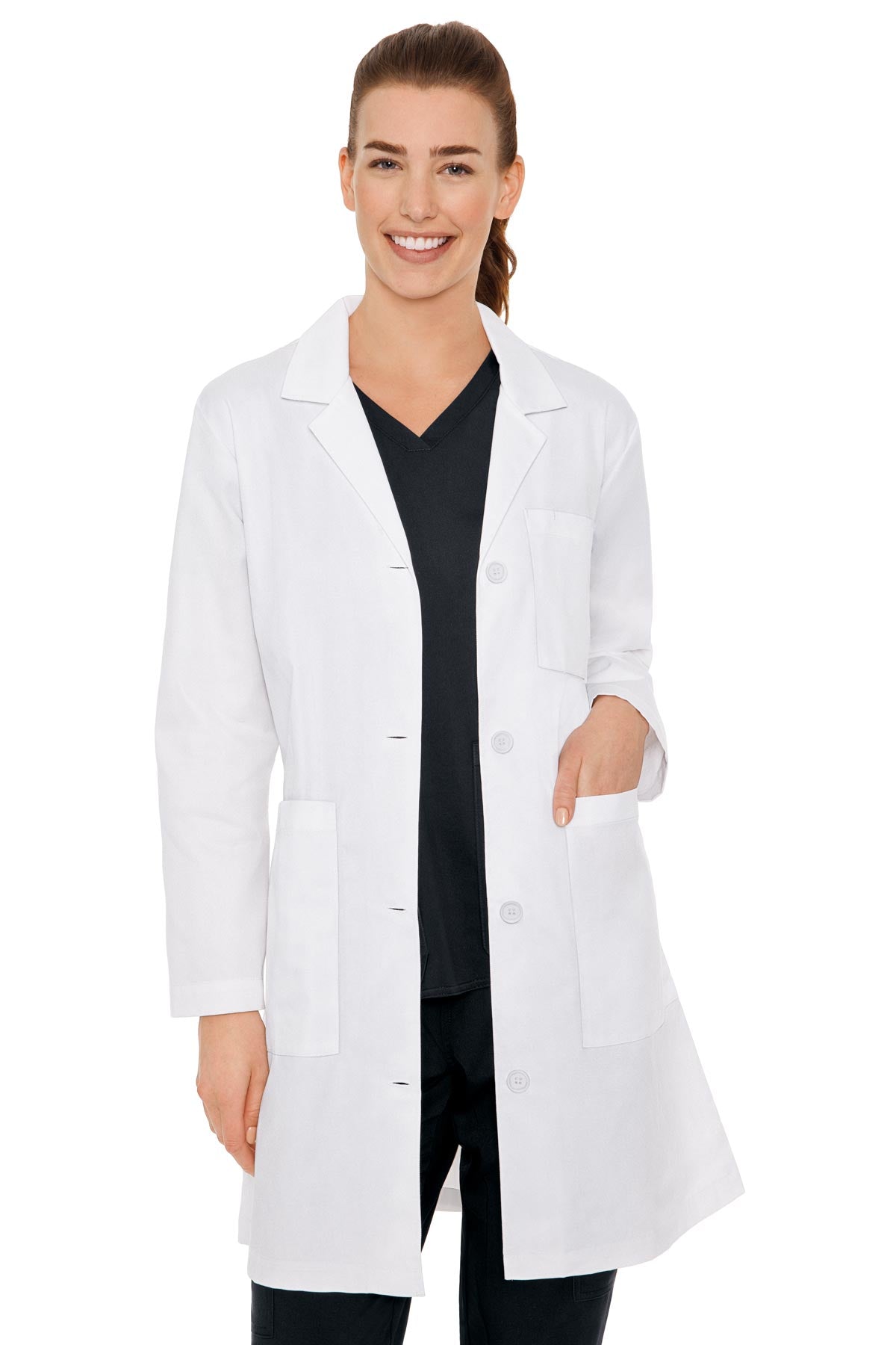 MED COUTURE 3 Pocket Lab Coat