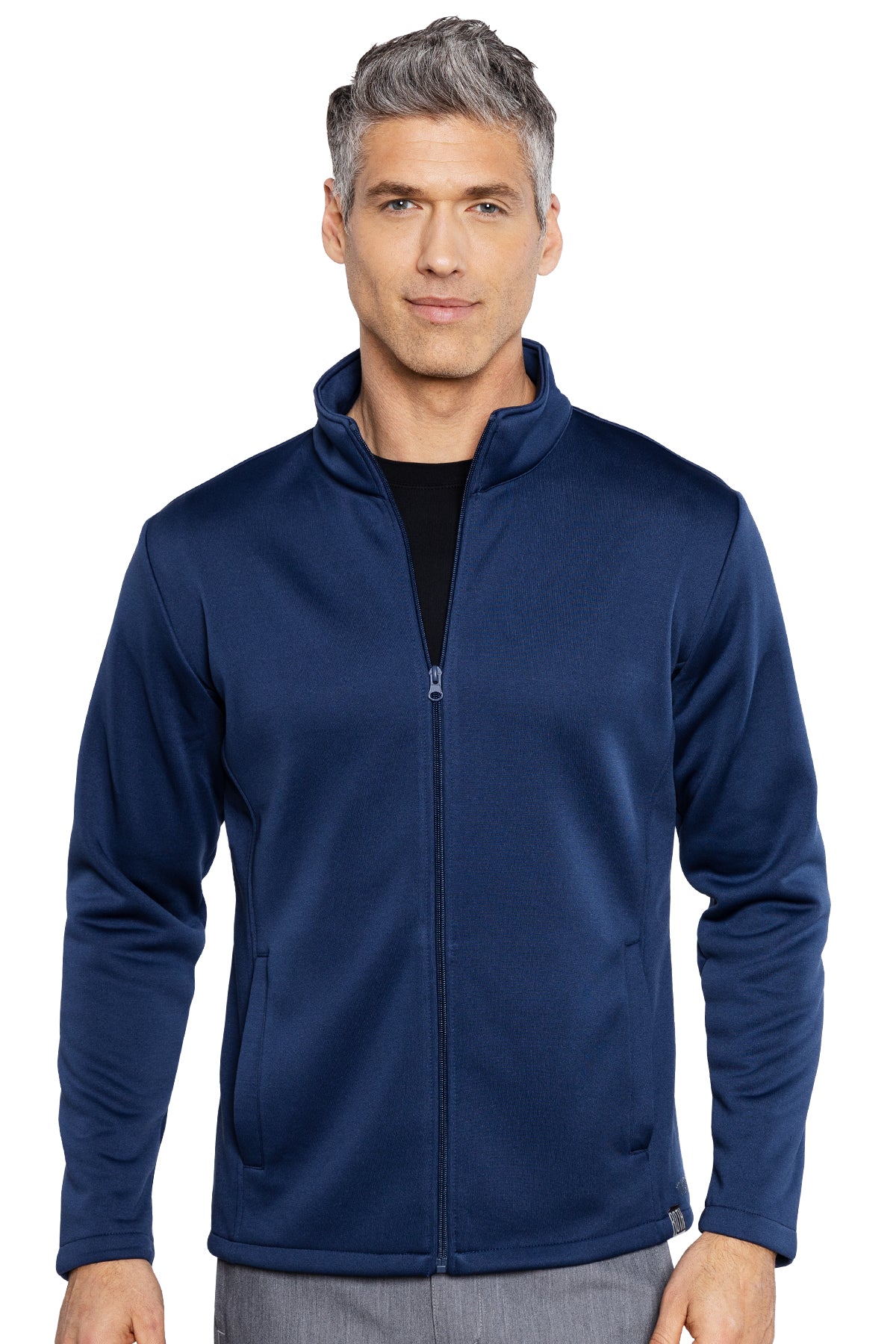 MED COUTURE Stamford Mens Performance Fleece Jacket #8688 - Butterfly Touch Scrubs