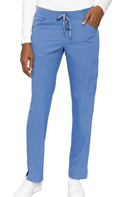 MED COUTURE Scoop Pocket Pant #8733 - Butterfly Touch Scrubs