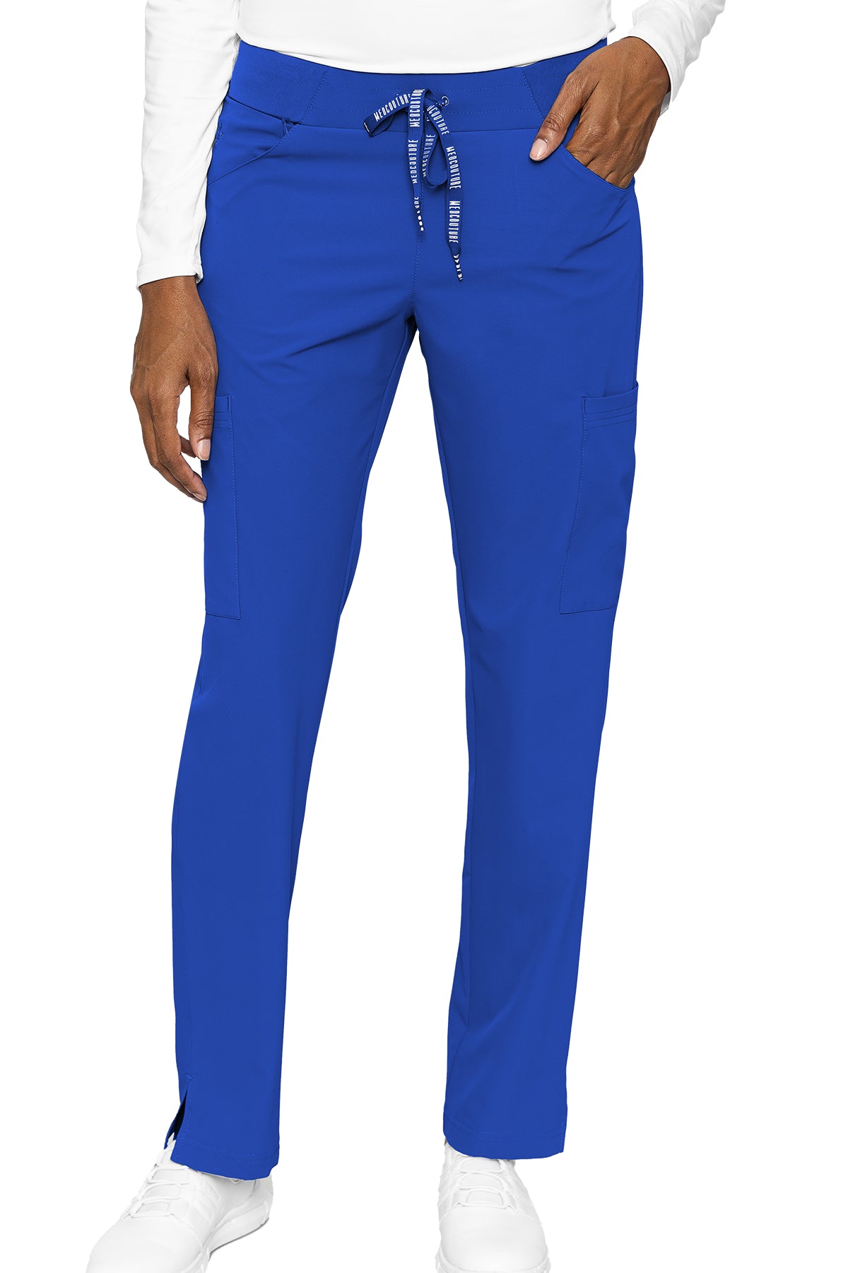 MED COUTURE Scoop Pocket Pant #8733 - Butterfly Touch Scrubs