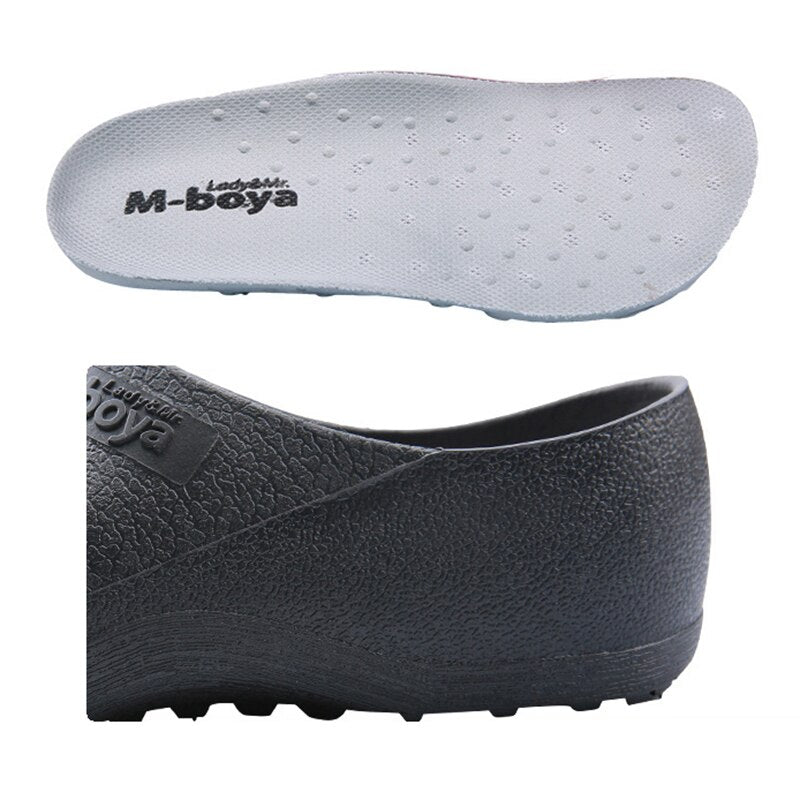 Clogs Non-slip Shoes Casual Flat Work Shoes Breathable Resistant Working Shoes
