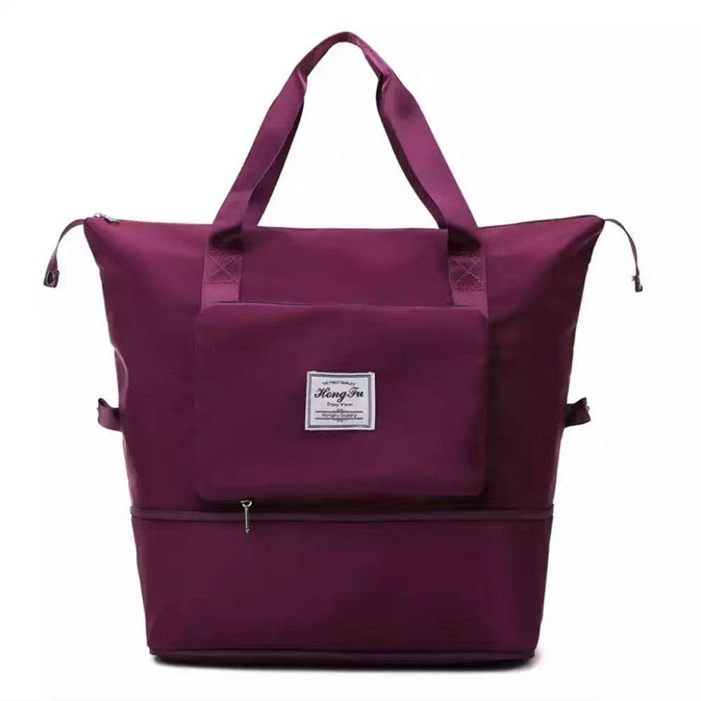 Folding Travel Bags Waterproof Tote Travel Luggage Bags Large Capacity Multifunctional Travel Duffle Bags Handbag